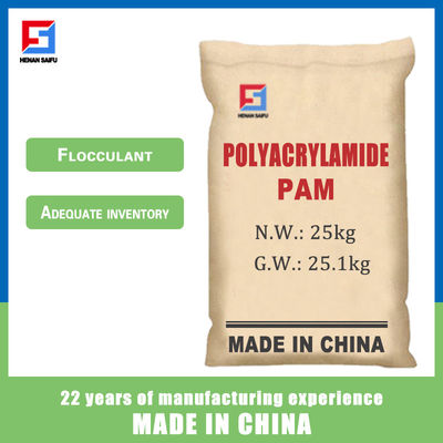 Anionische Polyacrylamid-Körnchen PAM Chemical Industrial Grade Additives 25kg/Tasche