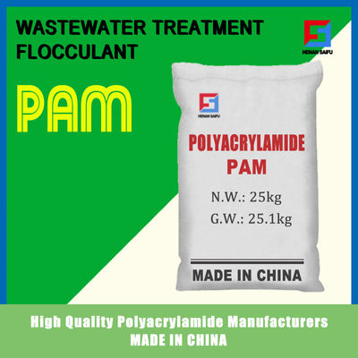 Polyacrylamid-Pulver-Chemikalien der Wasserbehandlungs-CPAM kationische für die Schlamm-Entwässerung