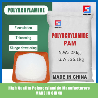 Anionischer entwässernder Schlamm Polyacrylamid-Flockungsmittel-PAM Chemical For Mining Sewages