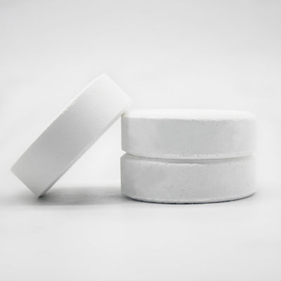 Saure 90% verfügbare Swimmingpool-Chlor-TrichlorisocyanurTablets der Chemikalien-TCCA