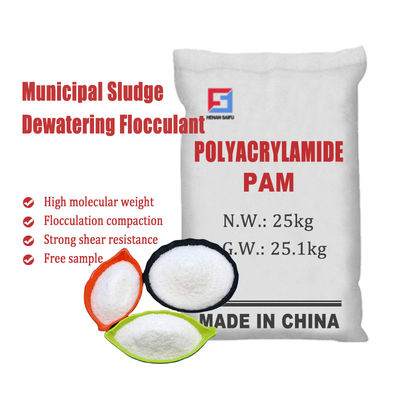 Kationisches Polyacrylamid industrieller Schlamm-PAM Chemical Water Treatment Dewaterings