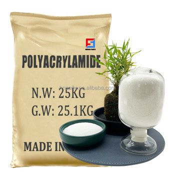 Multifunktionswasserbehandlungs-chemisches Flockungsmittel-nichtionogenes kationisches anionisches Polyacrylamid